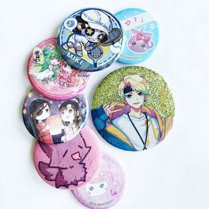 Pin Metálico con Diseño Nuevo 2022, Sin Pedido Mínimo, Impresión de Personajes de Anime, Pin de Dibujos Animados, Botón, Insignia - Product Image 1