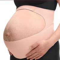 FSPG Soporte para embarazo Cinturón de cintura para el vientre Faja inferior ajustable Banda para la espalda Correa para el hombro para el embarazo Soporte para levantamiento del vientre