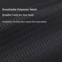 Chaises de bureau ergonomiques en tissu maillé de qualité supérieure pour cadres, avec pieds fixes, vente en gros