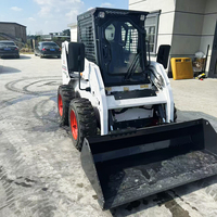 Chargeuse compacte sur chenilles S16 S70 S130 économique, capacité nominale de 2 tonnes, personnalisable, pour travaux en cour, modèle 2023