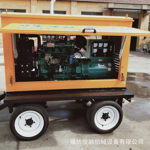 Junchi 50Kw Portable Diesel <b>Generator</b> <b>Mobile</b> Trailer 400V 50Hz 1500Rpm Weifang Shandong - Product Image 2