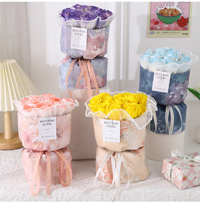 Nouvelle Arrivée Bouquet de Roses Artificielles Parfumées en Savon – Cadeau Idéal pour la Saint-Valentin, Anniversaire de Petite Amie et Déclaration d'Amour - Product Image 2
