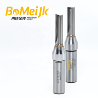 BoMeiJK TCT 2 Flute 45 Helix Straight Router Bit Multi-Material Carbide Cutter for Wood & Plastic ODM OEM Customizable HRC65