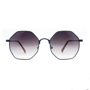 Sunway Eyewear Hexagon Metal Frame Sun Glasses Classic UV Protection Retro Classic Men Women Sunglasses - Product Image 1