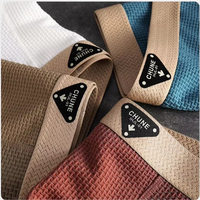 İlkbahar ve Yaz İçin Buz İpek Erkek İç Çamaşırı, Serinletici Nefes Alabilen Boxer Pantolon, Düz Renk Orta Bel Erkek Boxer Şort