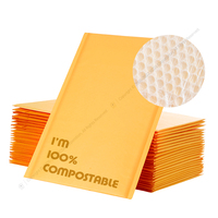 50 enveloppes à bulles en papier Kraft, couverture rembourrée de livraison, sacs en papier A4 A5, pour bureau de poste