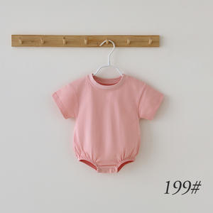 Ropa para Bebés Recién Nacidos, Niñas Pequeñas, Camiseta de Manga Corta Extra Grande de Algodón Orgánico, Pelele Tipo Burbuja para Bebé - Product Image 6