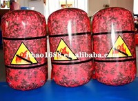 Kunden spezifische aufblasbare Paintball, Zylinder Bunker Paintball Ausrüstung