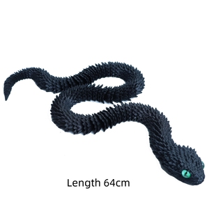 Juguete de Serpiente Víbora Impreso en 3D, Juguete Móvil Creativo para Aliviar el Estrés, 64 cm - Product Image 6