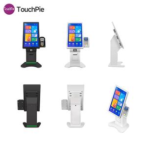 Kiosque <span class=keywords><strong>en</strong></span> libre-service, kiosque à écran tactile de bureau, 15,6 pouces à 27 pouces avec imprimante intégrée/lecteur de code QR/lecteur de cartes/support POS - Product Image 6