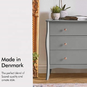 <strong>8</strong> Wood Gray Shallow <strong>Chest</strong> <strong>of</strong> <strong>Drawer</strong> - Product Image 4