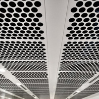 Plaques de plafond personnalisées, panneaux, planches, décoration artistique 3D, plafond suspendu en aluminium