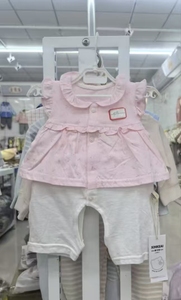 100% Cotton Summer Baby Clothing Sets on Clearance <strong>Processing</strong> for Warm <strong>Weather</strong> - Product Image 3