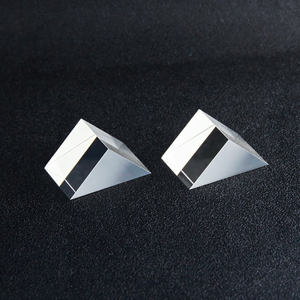Prisma de Vidro Óptico 25.4*25.4*<span class=keywords><strong>25.4mm</strong></span> 45 Graus 90 Graus Ângulo Reto para Sistema Óptico de Telescópio Periscópio - Product Image 4