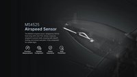 Module de mesure de vitesse d'air pour contrôleur de vol, capteur MS4525 I2C, mesure de haute précision pour drone UAV FPV à voilure fixe VTOL