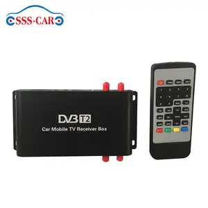 car digital tv receiver Mobile HD DVB-T2 digital tv antenna for car dvb-t2 car tuner MPEG-1,MPEG-2, MPEG-4, H.264 decoder