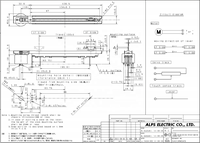 ALPS SA01RM945 100mm Type maître motorisé Véritable garantie Potentiomètres à glissière Faders