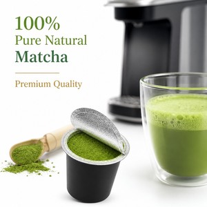 Caramel Matcha K <b>Cup</b> Pods For Keurig Green Tea Sweet Drink Single Serve Bulk Wholesale Custom Flavor OEM Private Label Supply - Product Image 4