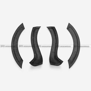 Pieza de fibra de vidrio Abarth para Fiat 500 S3 EPA, 4 piezas, guardabarros traseros anchos, estilo aerodinámico, mejora de estilo widebody. - Product Image 3