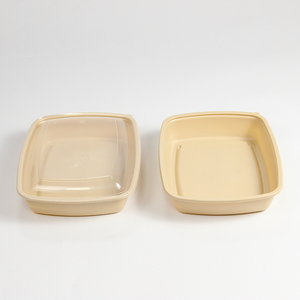 Contenedores de Alimentos Rectangulares de Plástico PP Negro de 1200 ml, Contenedor de Almacenamiento de Alimentos Desechable, Apto para Microondas, Hermético, para Preparación de Comidas - Product Image 3