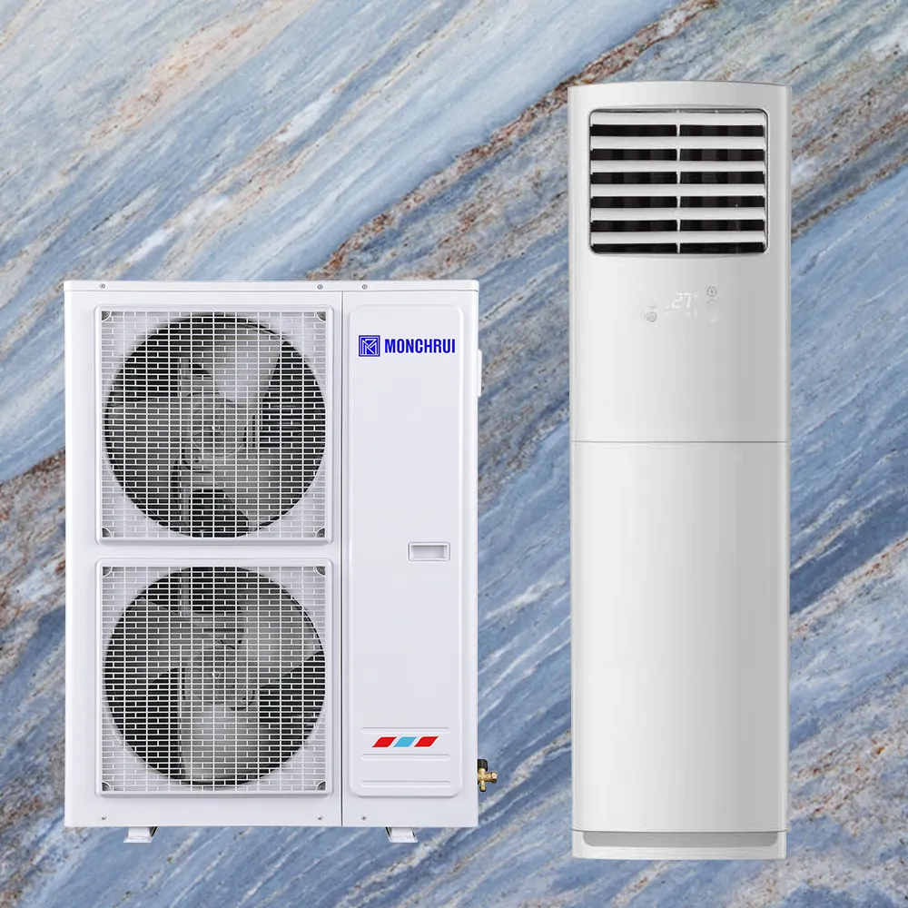 เชิงพาณิชย์ DX แยกเครื่องปรับอากาศตู้ของใช้ในครัวเรือนชั้น Stnading AC ระบายความร้อนเพียง48000BTU ETL CE รับรอง