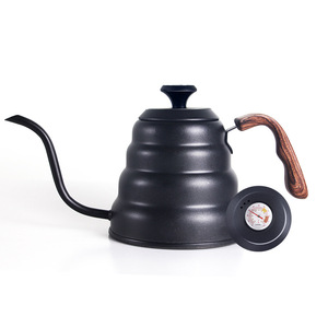 Bouilloire à café japonaise Cloud Hand, cafetière en acier inoxydable à col de cygne, bouilloire à thé et à café à dégoulinement avec affichage de la température - Product Image 5