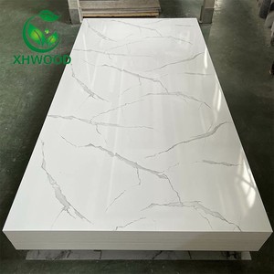 Prix de gros, magnifique feuille de marbre en <span class=keywords><strong>PVC</strong></span> brillant UV Lambrin pour la décoration intérieure de salle de bain et de cuisine, <span class=keywords><strong>PVC</strong></span> UV Marmol - Product Image 5
