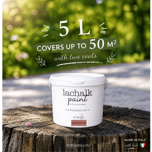 23 ROUSSILLON 5lt LaChalk the evolution of <b>chalk</b> paint Where <b>chalk</b> meets resin: Hybrid <b>Chalk</b> Resin Paint made in Italy - Product Image 2