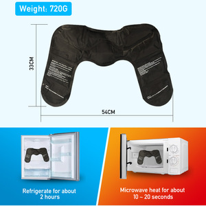 Sac <span class=keywords><strong>de</strong></span> physiothérapie en gel super doux pour le cou et l'épaule, compresse chaude/froide, soin médical <span class=keywords><strong>de</strong></span> classe I, 58x19.5cm, soulagement des douleurs musculaires - Product Image 4