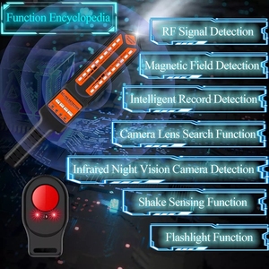 Detector de Señales Inalámbricas Portátil DS810, Escáner de Señales de Teléfono Móvil Antirrastreo, <span class=keywords><strong>Dispositivo</strong></span> de Búsqueda GPS para Automóvil - Product Image 5