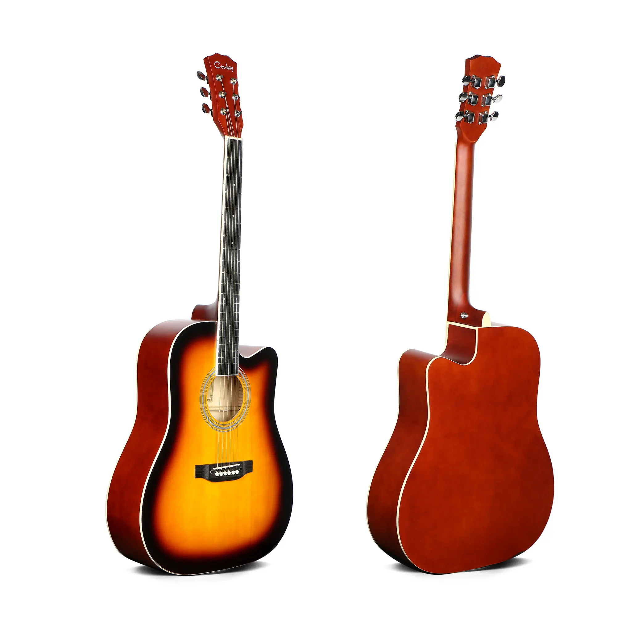 Deviserギター工場2021新モデルカウボーイブランドアコースティックギター41インチEQ楽器ギター取り付け可能