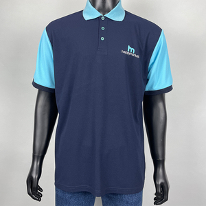 OEM/ODM Nhân Viên Bảo Hộ Lao Động Đồng Phục Làm Việc Polo Áo Sơ Mi Pique Polyester Với Logo Công Ty Nhân Viên Kinh Doanh Của Công Ty Polo Áo Sơ Mi - Product Image 5