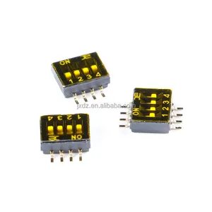 DSHP04TSGET 1.27mm pitch 4-bit SMD DIP switch/toggle code switch