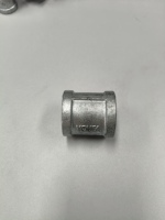 Raccord de tuyauterie en acier galvanisé électrique fileté malléable 1 1/2 pouce 48,3 mm