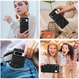 Elegante bandolera con cordón Lychee Pu Funda de cuero con ranura para tarjeta para <span class=keywords><strong>iPhone</strong></span> 17 16 15 14 13 12 11 Pro Max Plus funda de teléfono - Product Image 3