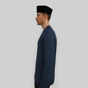 Raya 2025 Moden Jubah Women Casual Autumn Pleated Hooded Ironless Knitting Breathable Kain Sejuk Poket Sorok Ready Stock B2B - Product Image 3