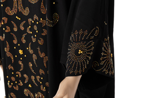 Robe Kaftan Abaya Musulmane CCY pour Femmes, Robe de Soirée en Chiffon Turque de Dubaï, Robe de Soirée Élégante, <span class=keywords><strong>Tenue</strong></span> <span class=keywords><strong>Africaine</strong></span> <span class=keywords><strong>Boubou</strong></span> en 2 Pièces - Product Image 6