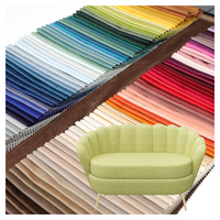 OKL31111 rembourrage en velours imperméable tissu Hometextile 100% Polyester tricoté poids moyen pour canapés et meubles