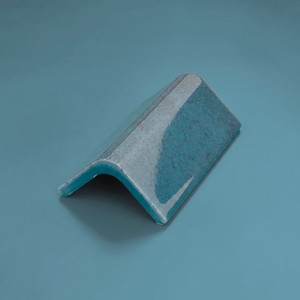 Azulejo Azul Marroquí para Esquinas, 4.5 x 10 cm, 6 mm de Grosor, Acabado Brillante, Bordes Irregulares - Product Image 1