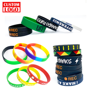 Braccialetto in Silicone Personalizzato per Sport, Regalo, Pesca, Unisex, per Uomini, Donne e Bambini, Basso MOQ - Product Image 1