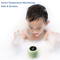 Thermomètre de bain pour bébé OEM, thermomètre numérique flottant à LED, étanche