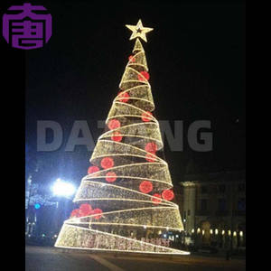Luces de torre de árbol de Navidad comerciales personalizadas para exteriores, adecuadas para centros comerciales y hoteles - Product Image 6