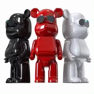 Alto-falante portátil bonito e adorável para uso ao ar livre, novo design de desenho animado B1 B2 B3, urso violento, alto-falantes criativos sem fio Bluetooth