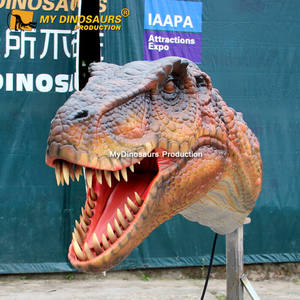 Mon Dino Grandeur nature Dinosaure Robot Statue Sur <span class=keywords><strong>Le</strong></span> Mur - Product Image 2