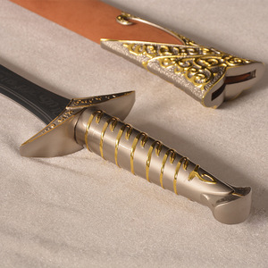 Vente chaude 62.5cm 51cm Bilbo Sacquet Hobbit Frodo <span class=keywords><strong>Seigneur</strong></span> <span class=keywords><strong>des</strong></span> <span class=keywords><strong>Anneaux</strong></span> Épée Poignarder <span class=keywords><strong>Cosplay</strong></span> - Product Image 3