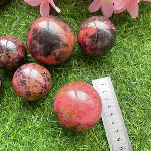 Wholesale Natural Rhodonite <b>Crystal</b> <b>Sphere</b> – Premium Quality <b>Crystal</b> Ball for Decor & Gift - Product Image 2