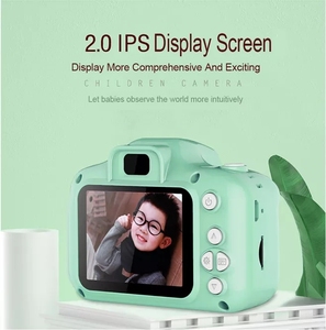Câmera Educacional Mini para Crianças Full HD1080P com Sensor CCD, Tela de 2.0", Zoom Óptico de 21x-40x, Suporte para Aniversário de Crianças - Product Image 2