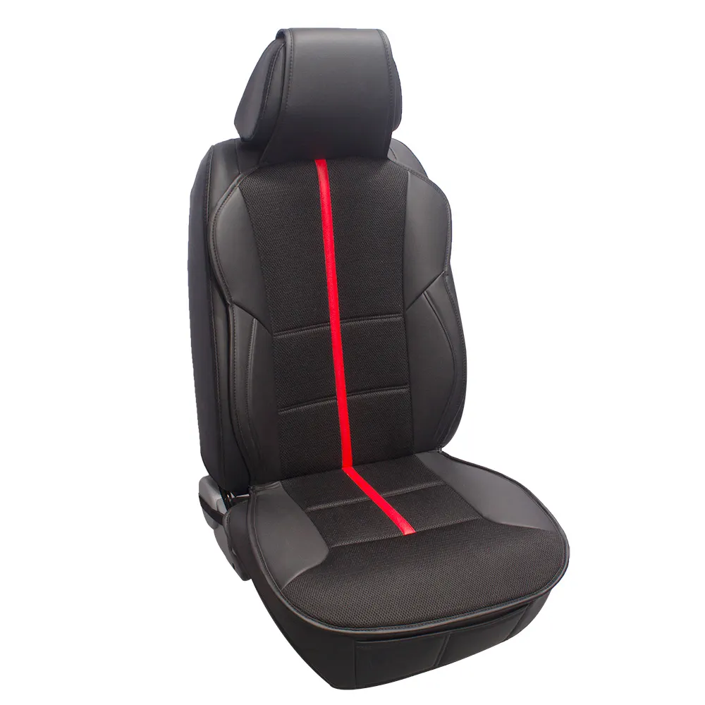Tampa de assento de carro de malha/pvc de alta qualidade, auto universal, confortável, tampa de assento personalizada, SJ-SC235