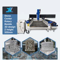 JX chine pas cher 3 axes cnc routeur 4 axes 1325 3d pierre sculpture marbre granit coupe gravure prix de la machine