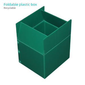 Conception de verrouillage sécurisé Caisse pliable et réutilisable en PP de 3mm d'épaisseur Boîte de transport pliable avec <span class=keywords><strong>service</strong></span> de traitement de coupe - Product Image 4